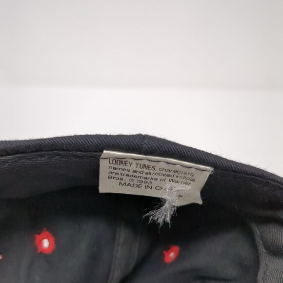 Tasmanian Devil Snapback Hat Multicolor OS Adjustable Embroidered Looney Tunes - Picture 8 of 8